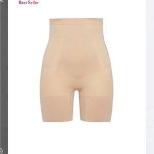 Spanx OnCore high-waisted mid-thigh short